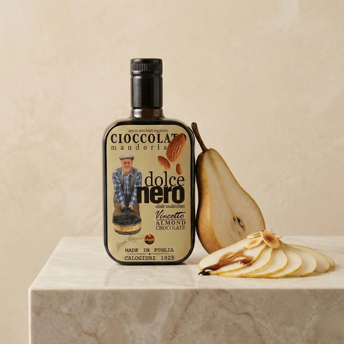 Dolcenero Mandorlato - Schokolade & Mandeln | 250 ml