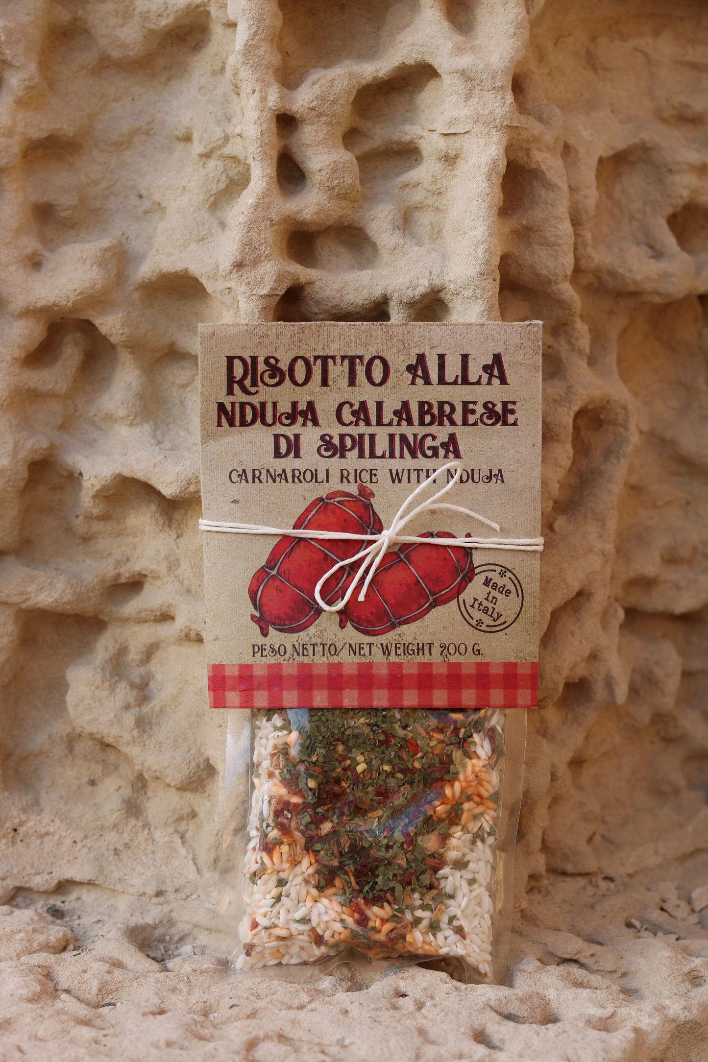 Risotto mit kalabrischer Nduja aus Spilinga - Risotto alla Nduja Calabrese di Spilinga 200g