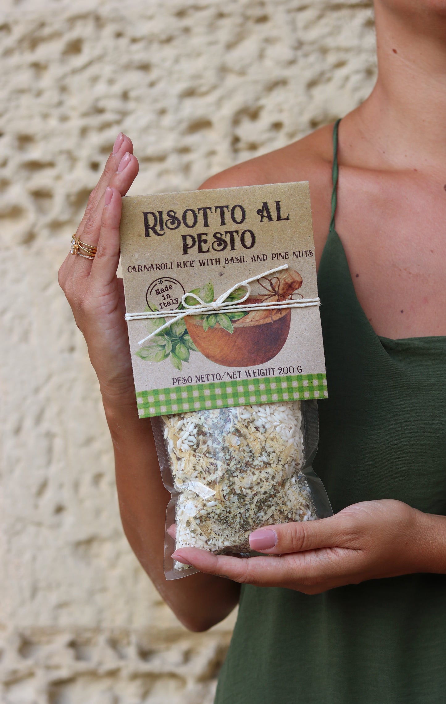 Risotto mit Pesto - Risotto al Pesto 200g