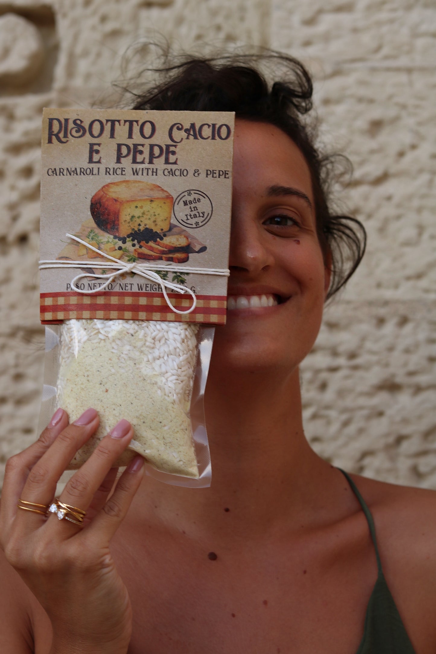 Risotto mit Käse und Pfeffer - Risotto Cacio e Pepe 200g
