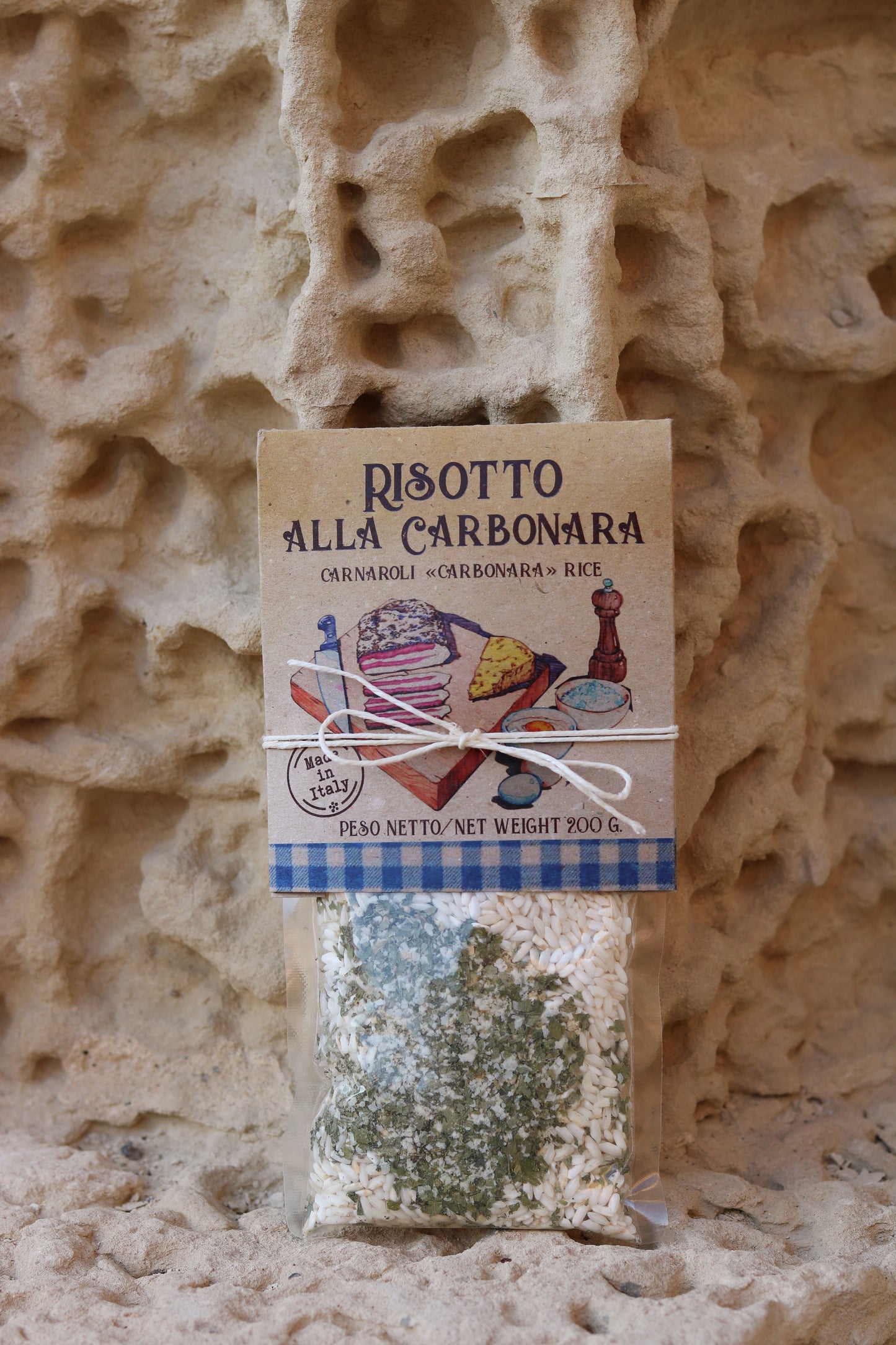 Risotto nach Carbonara-Art - Risotto alla Carbonara 200g