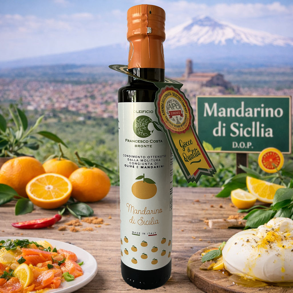 Olivenöl vom Ätna 250 ml – Mandarino | Pizzichella