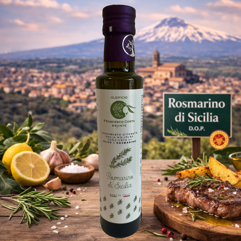 Olivenöl vom Ätna 250 ml – Rosmarino – Pizzichella, Sizilien