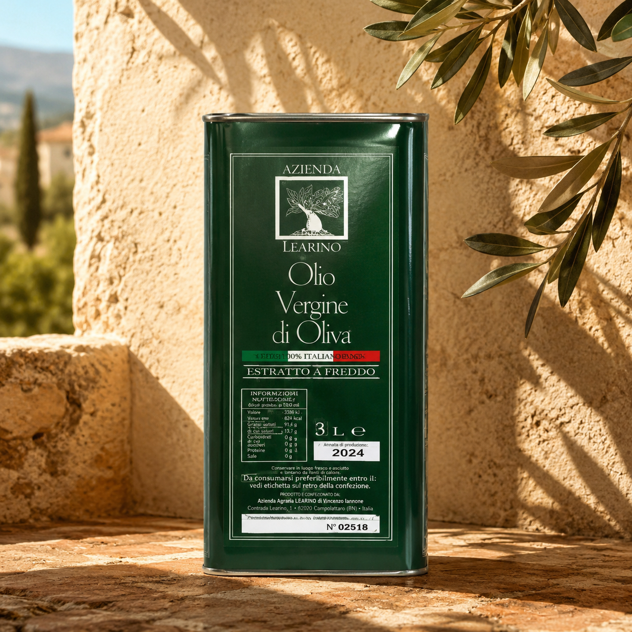 Vergine Natives Olivenöl 5 Liter