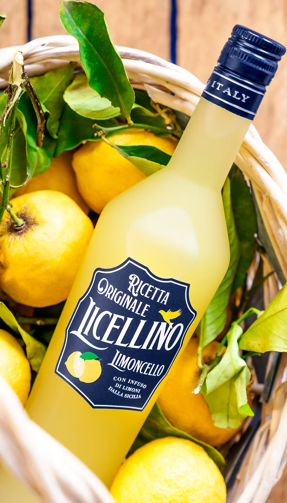 Licellino Limoncello - Nonna Gisellas Vermächtnis  0,7L 28% vol -Sizilien