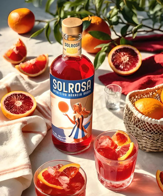 Solrosa Aperitivo Aranica Rossa - 0,7L 15% vol -Sizilien