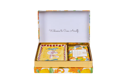 BUONGIORNO POSITANO Gift Set Seife + Portasapone Pesciolino