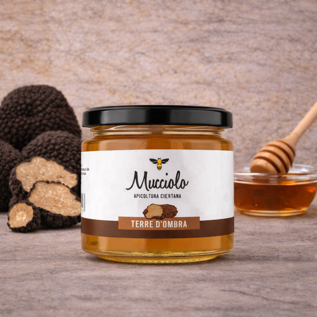 Honigcreme mit Trüffel - Terre d’ombra 250g