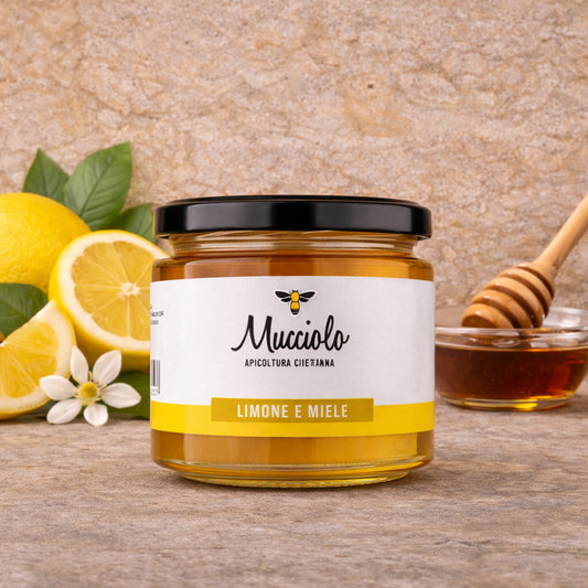 Honigcreme mit Zitrone - Limone E Miele 250g