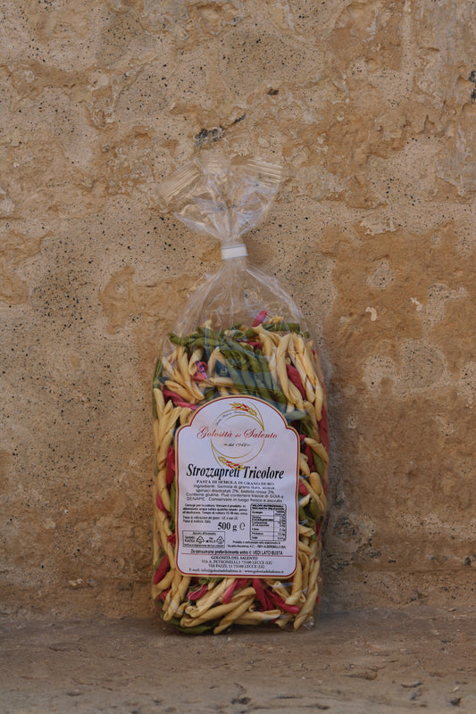 Strozzapreti tricolore 500 g