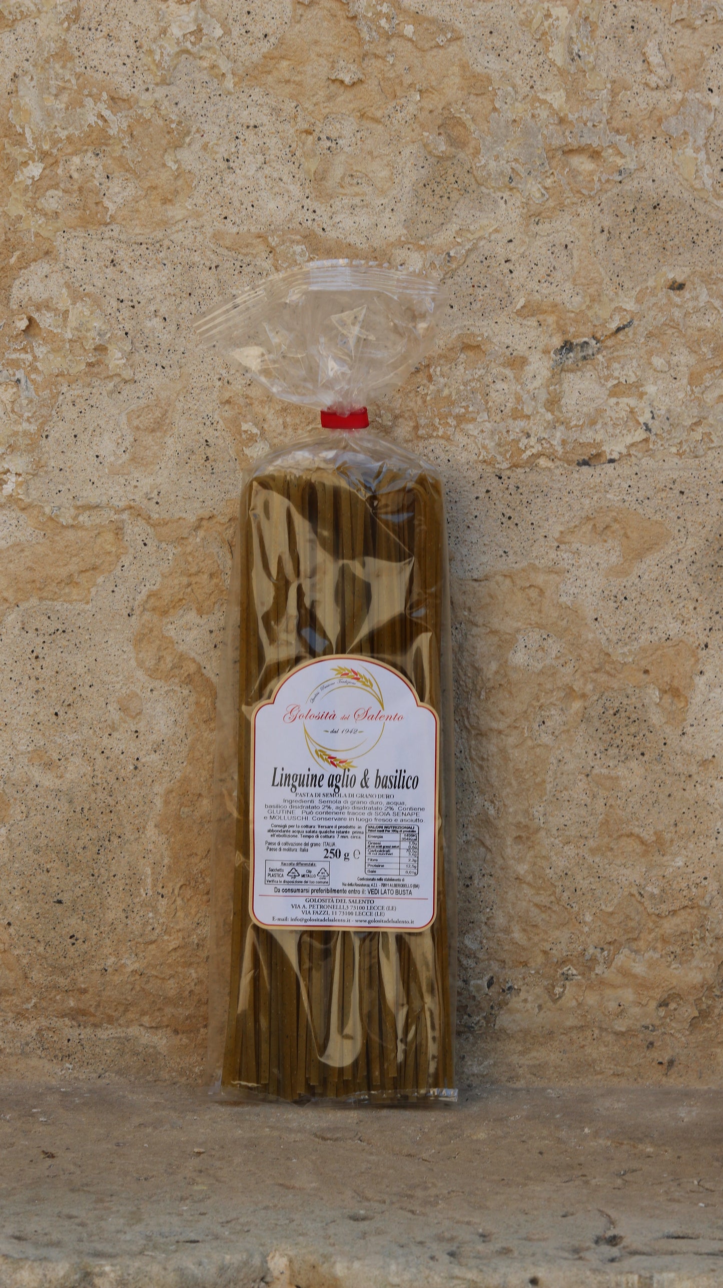 Linguine mit Knoblauch & Basilikum - Linguine aglio & basilico 250g