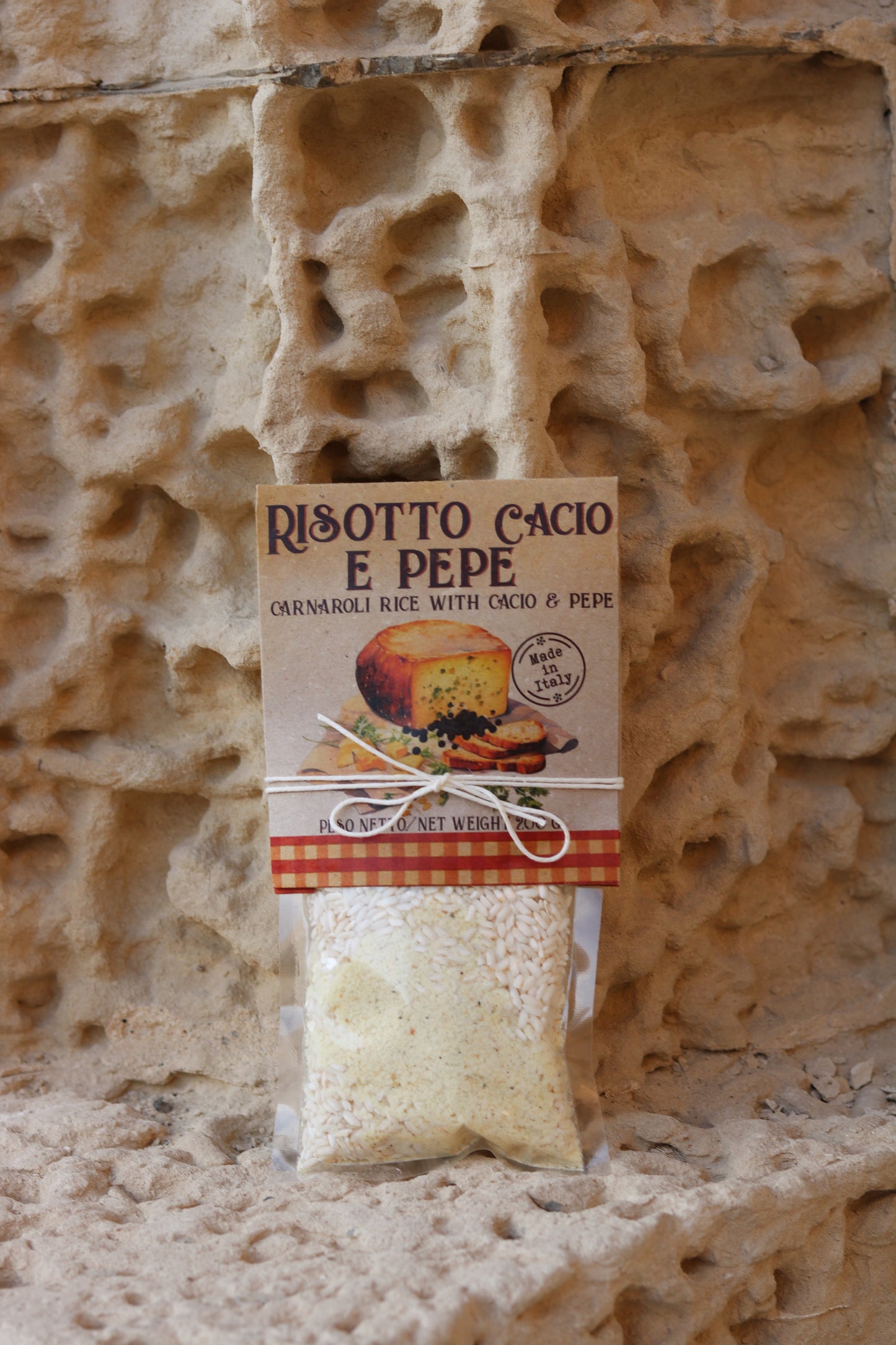 Risotto mit Käse und Pfeffer - Risotto Cacio e Pepe 200g