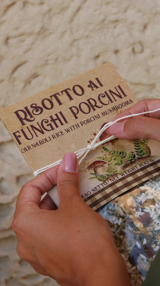 Risotto mit Steinpilzen - Risotto ai Funghi Porcini 200g