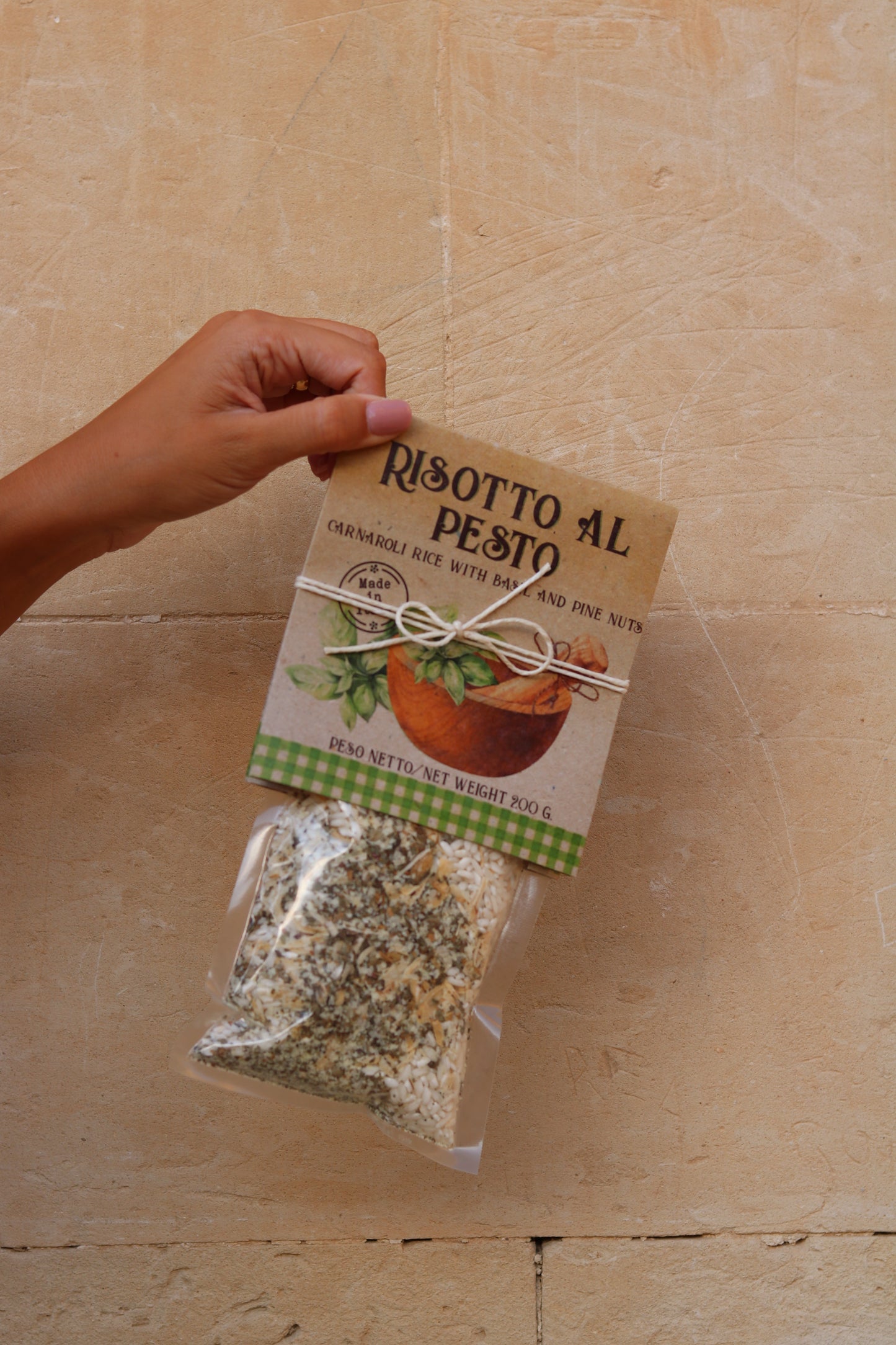 Risotto mit Pesto - Risotto al Pesto 200g
