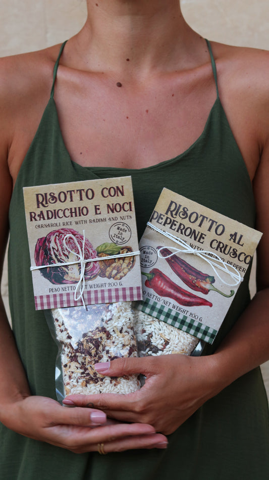 Risotto mit Radicchio und Nüssen - Risotto con Radicchio e Noci 200g