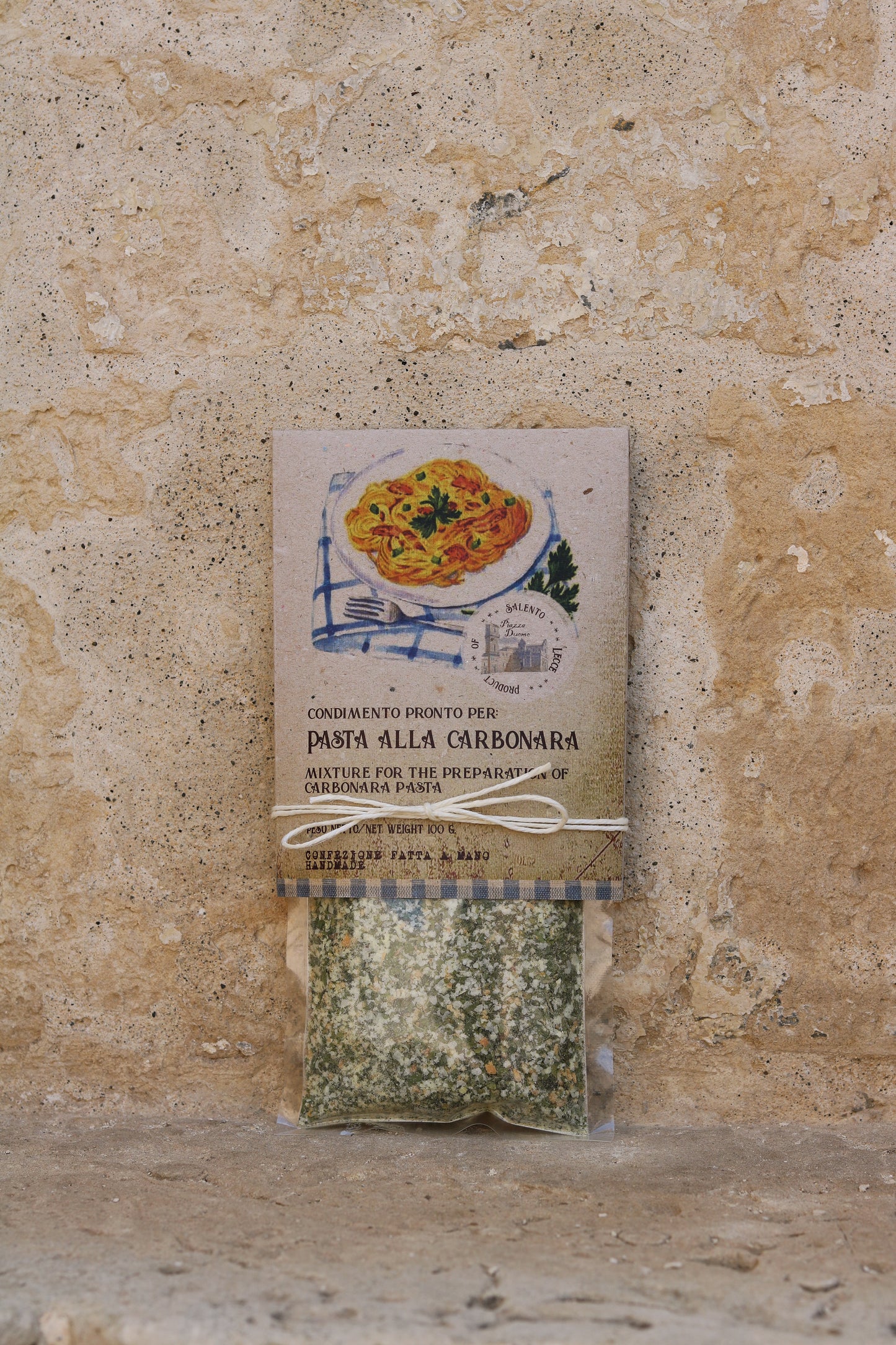 Pasta-Gewürzmischung Carbonara-Art - Condimento Pronto per Pasta alla Carbonara 100g