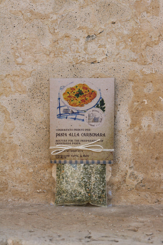Pasta-Gewürzmischung Carbonara-Art - Condimento Pronto per Pasta alla Carbonara 100g