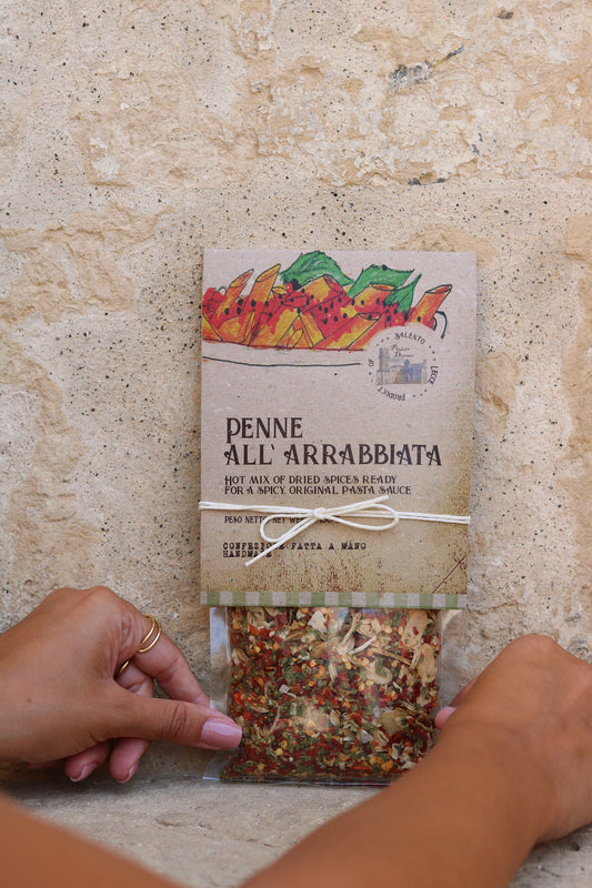 Pasta-Gewürzmischung scharf-würzig - Penne all'Arrabbiata 100g