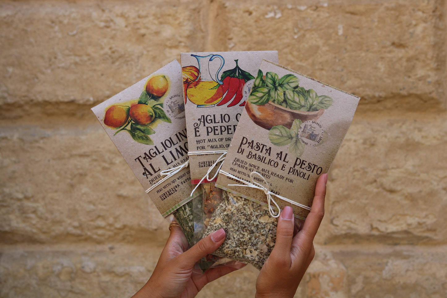 Pasta-Gewürzmischung mit Zitrone - Tagliolini al Limone 100g