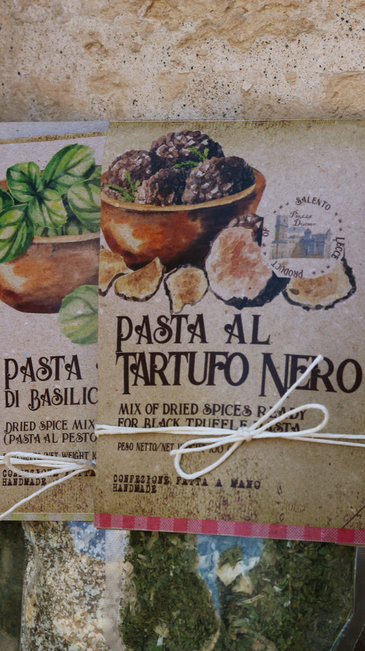 Pasta-Gewürzmischung mit schwarzem Trüffel - Pasta al Tartufo Nero 100g