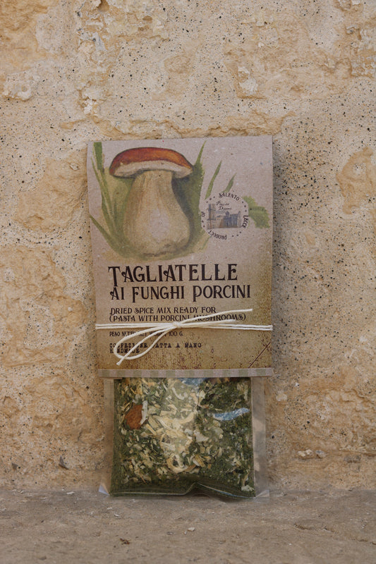 Pasta-Gewürzmischung Steinpilz - Tagliatelle ai Funghi Porcini 100g