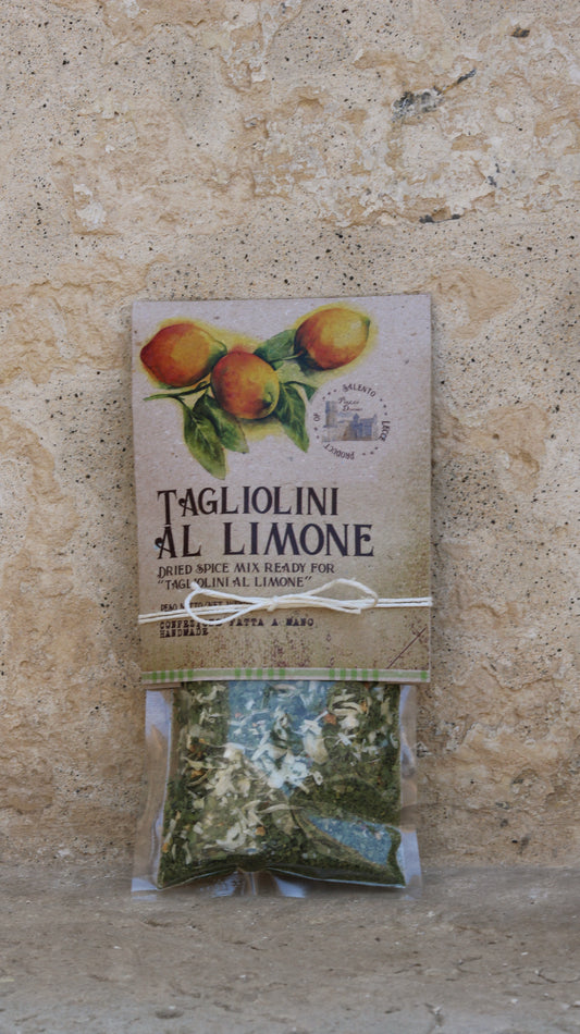Pasta-Gewürzmischung mit Zitrone - Tagliolini al Limone 100g
