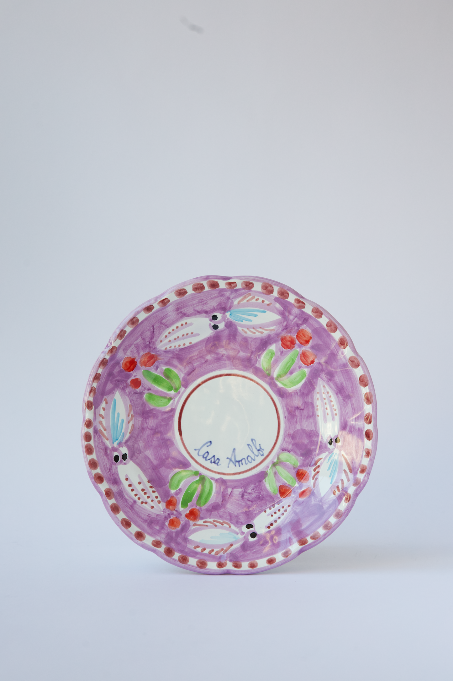 Keramik-Teller 26 cm "Animaletti" – Casa Amalfi, Kampanien