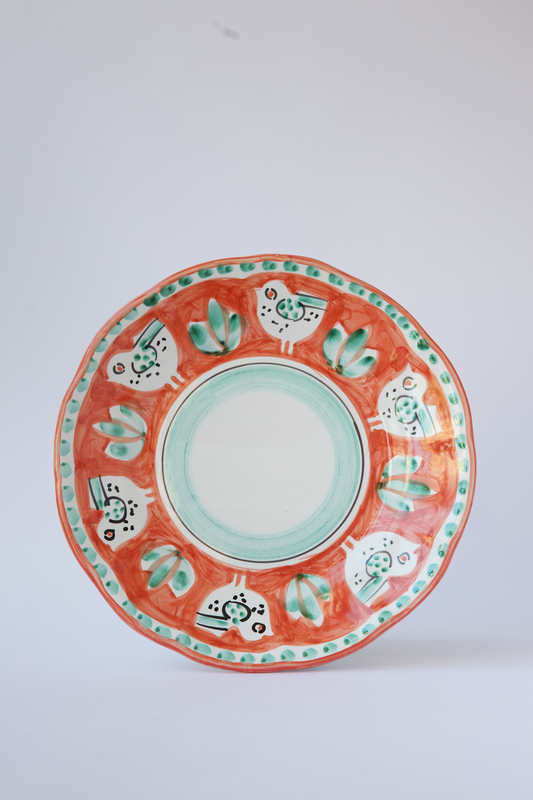 Keramik-Teller 26 cm "Animaletti" – Casa Amalfi, Kampanien