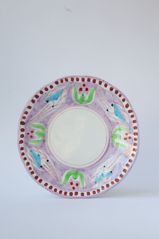 Keramik-Teller 26 cm "Animaletti" – Casa Amalfi, Kampanien