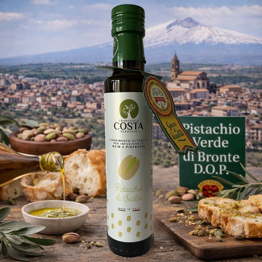 Olivenöl vom Ätna 250 ml – Pistacchio – Pizzichella, Sizilien