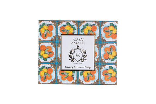 SUMMER IN SORRENTO Gift Set Seife + Portasapone Casette