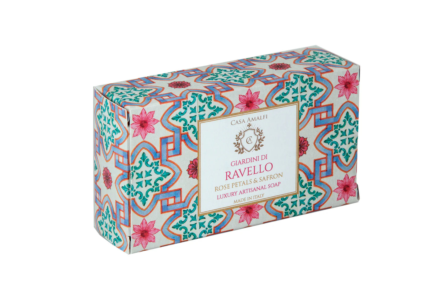GIARDINI DI RAVELLO 150 g - Naturseife mit Rose & Safran