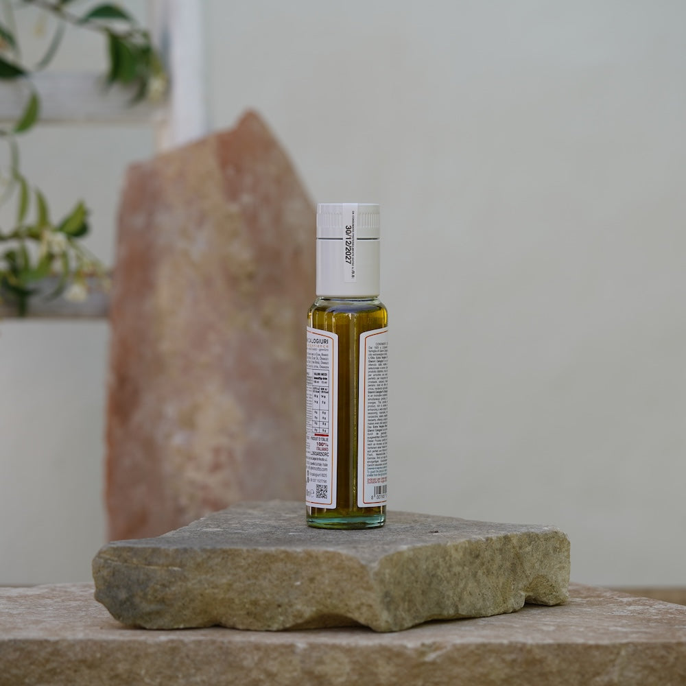 Extra natives Olivenöl, kaltgepresst aromatisiert mit Orange 100ml