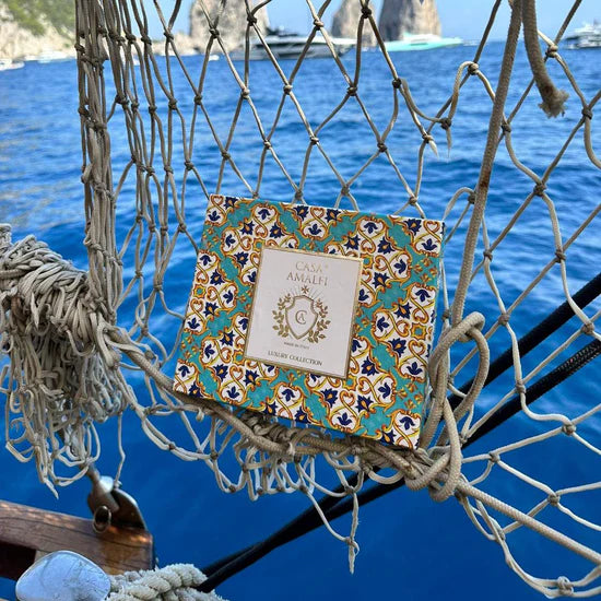 TAKE ME TO CAPRI Gift Set Seife + Portasapone Faraglioni